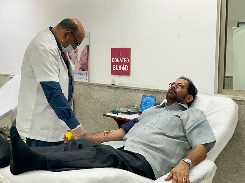 Blood donation, New Delhi