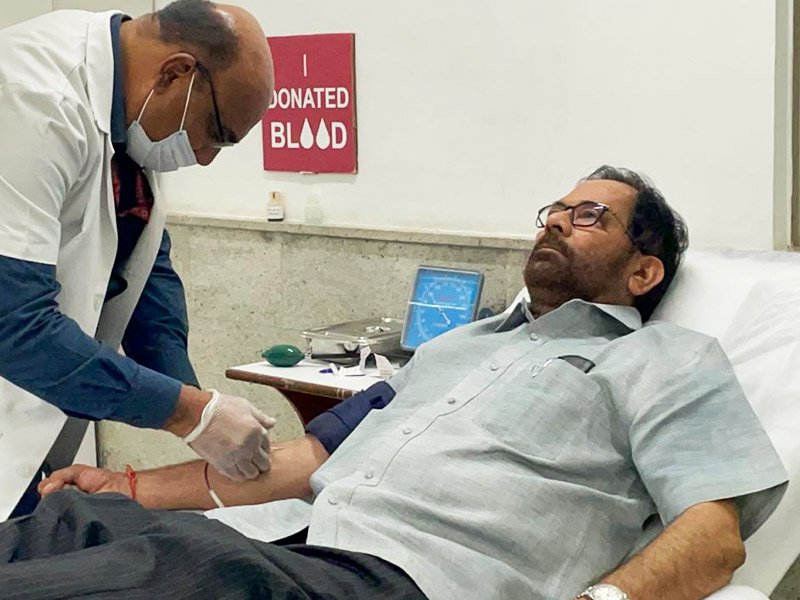 Blood donation, New Delhi