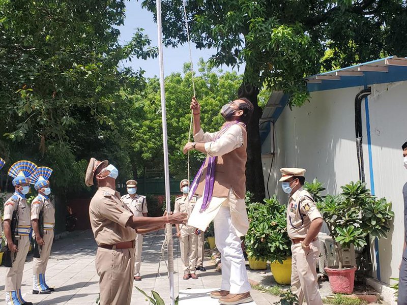 Flag Hoisting, 15 August, 2021, New Delhi