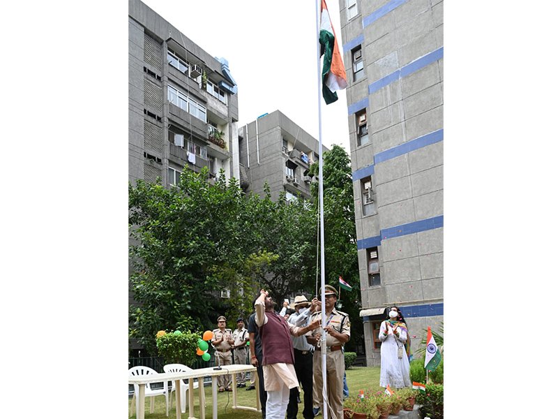 Independence Day, Flag hoisting, New Delhi, 15 August 2022