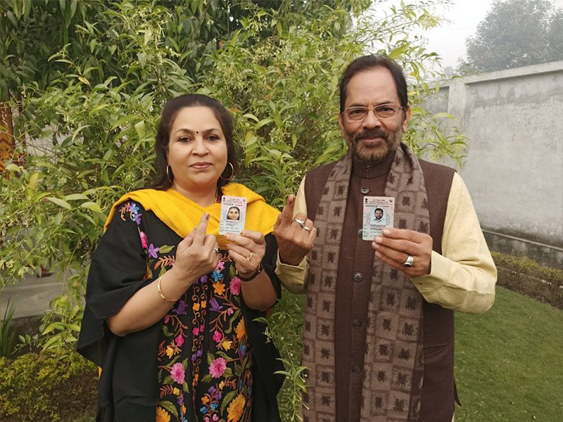 Voting for Rampur Assembly
