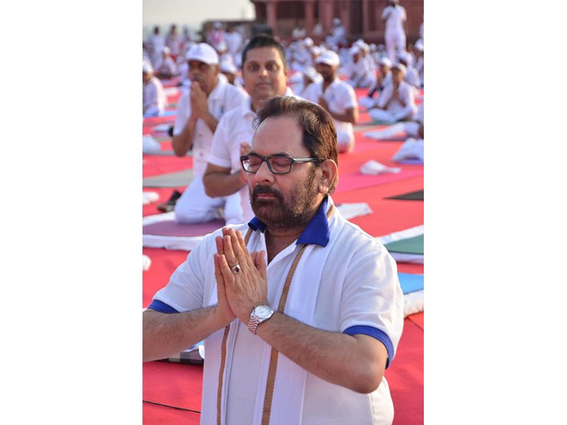 Yoga Day, 2022, Fatehpuri Sikri